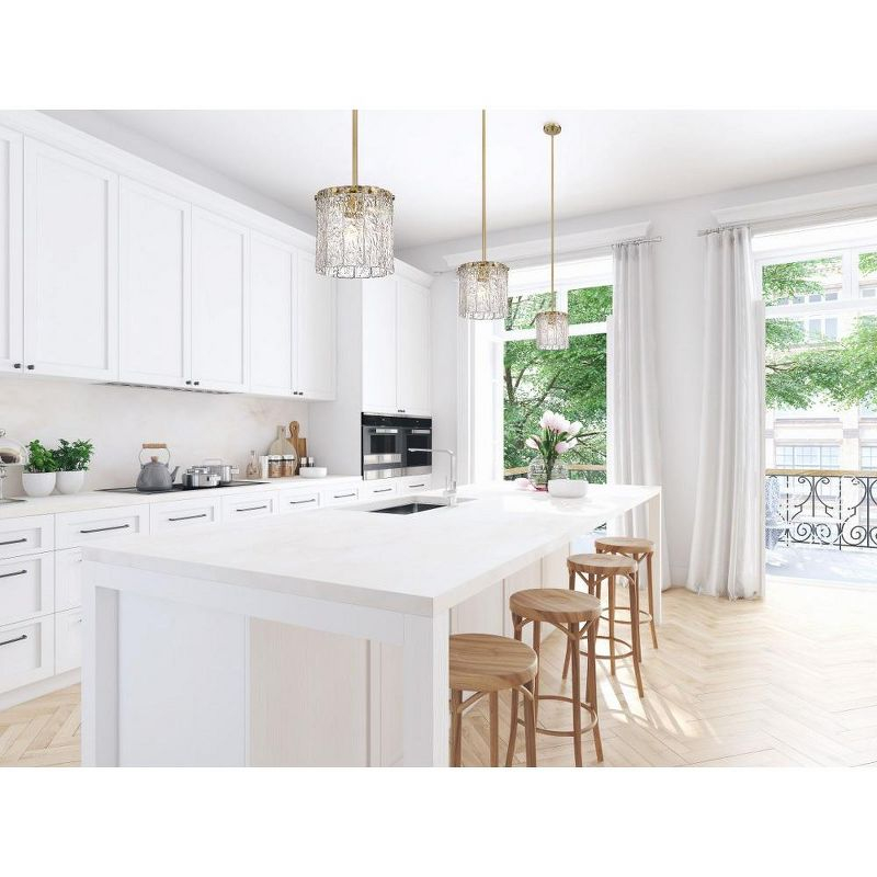 Z-Lite Glacier 1 - Light Pendant in  Modern Gold