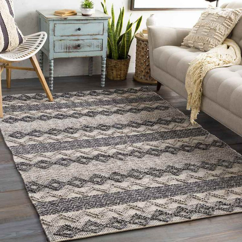 Mark & Day Horley 2'x3' Rectangle Woven Indoor Area Rugs Black
