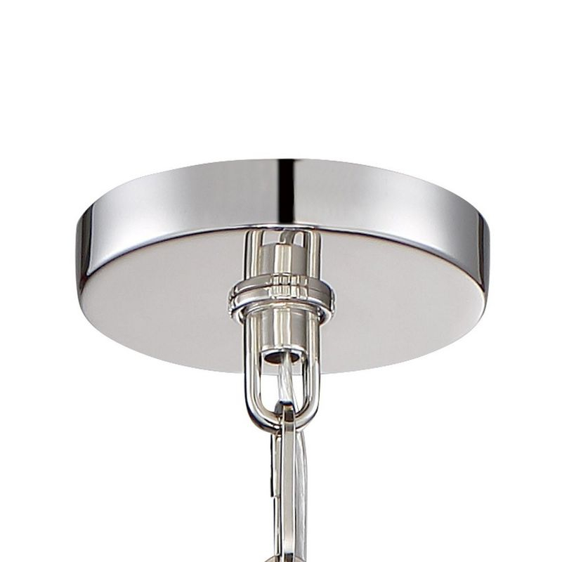 Crystorama Lighting Westwood 5 - Light Chandelier in  Polished Nickel
