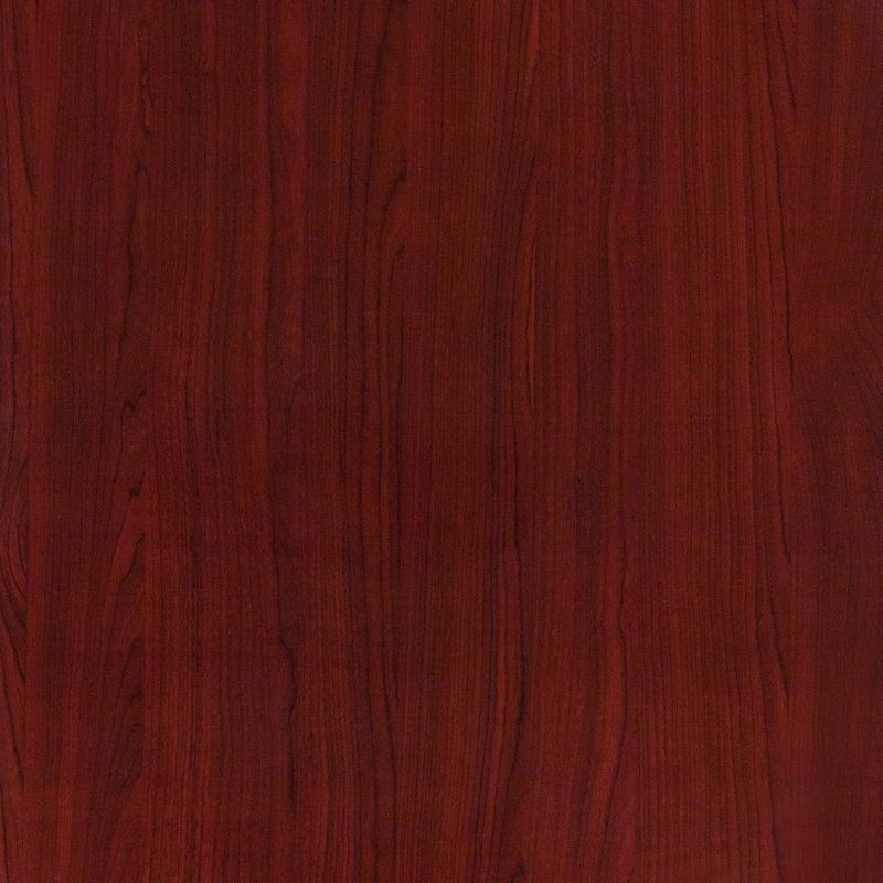 Flash Furniture 30" x 48" Rectangular High-Gloss Mahogany Resin Table Top with 2" Thick Edge