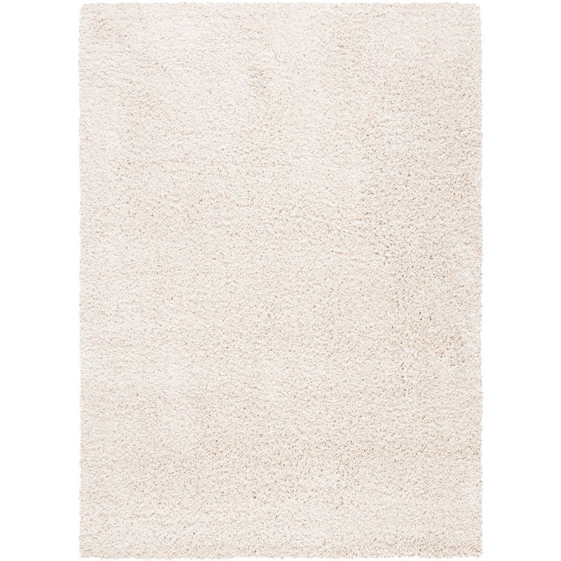Evolution Shag EVO520 Power Loomed Area Rug - Ivory - 4'x6' - Safavieh.