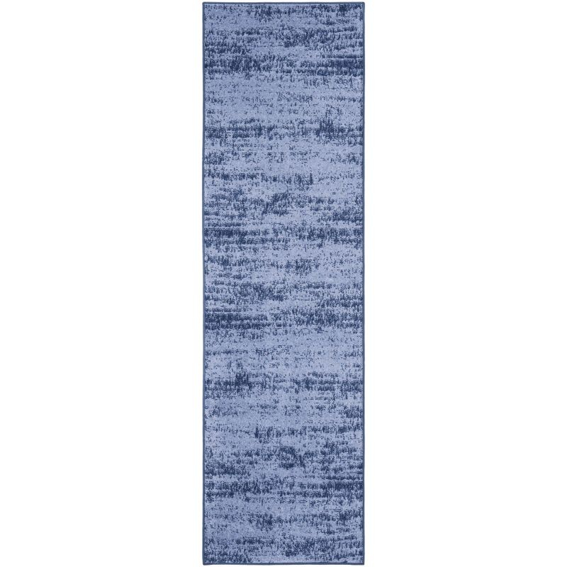 Nourison Essentials 2' x 6' Denim Modern Indoor/Outdoor Rug