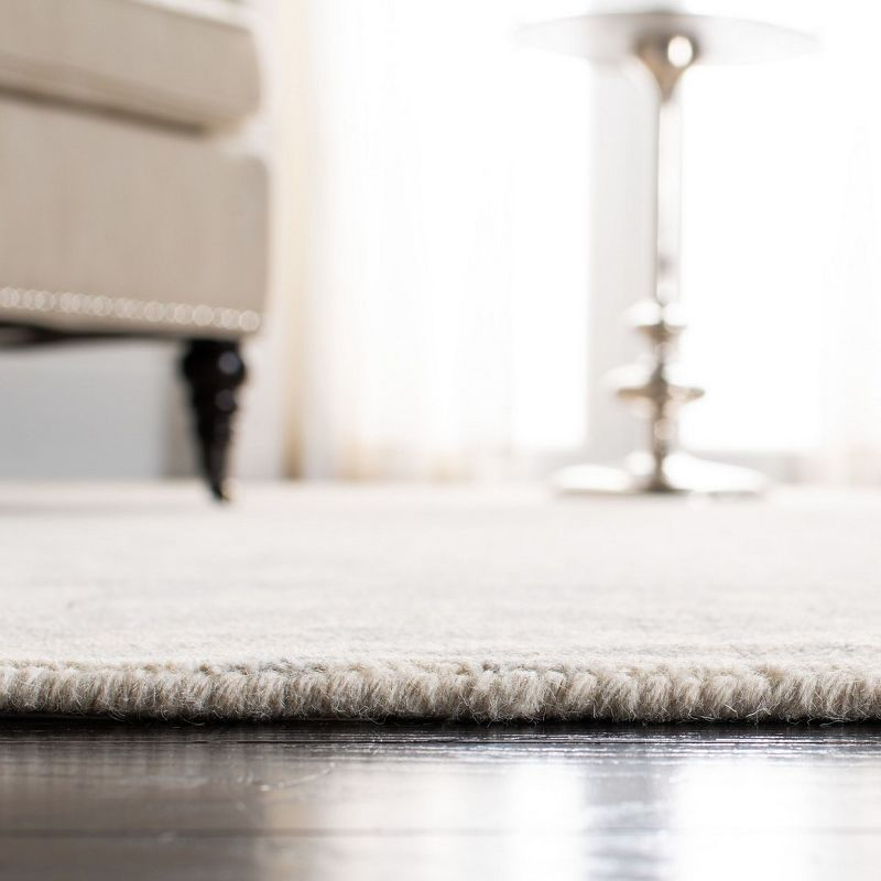 Restoration Vintage RVT532 Hand Tufted Indoor Accent Rug - 3'x5' - Light Grey/Ivory - Safavieh