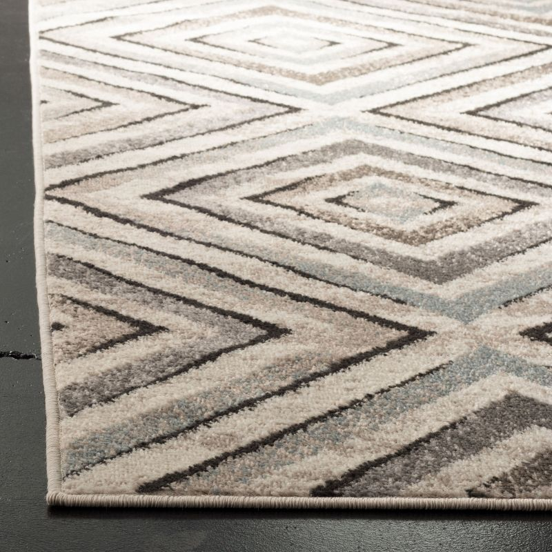 Amsterdam AMS109 Power Loomed Indoor Area Rug - Cream/Beige - 5'1"x7'6" - Safavieh