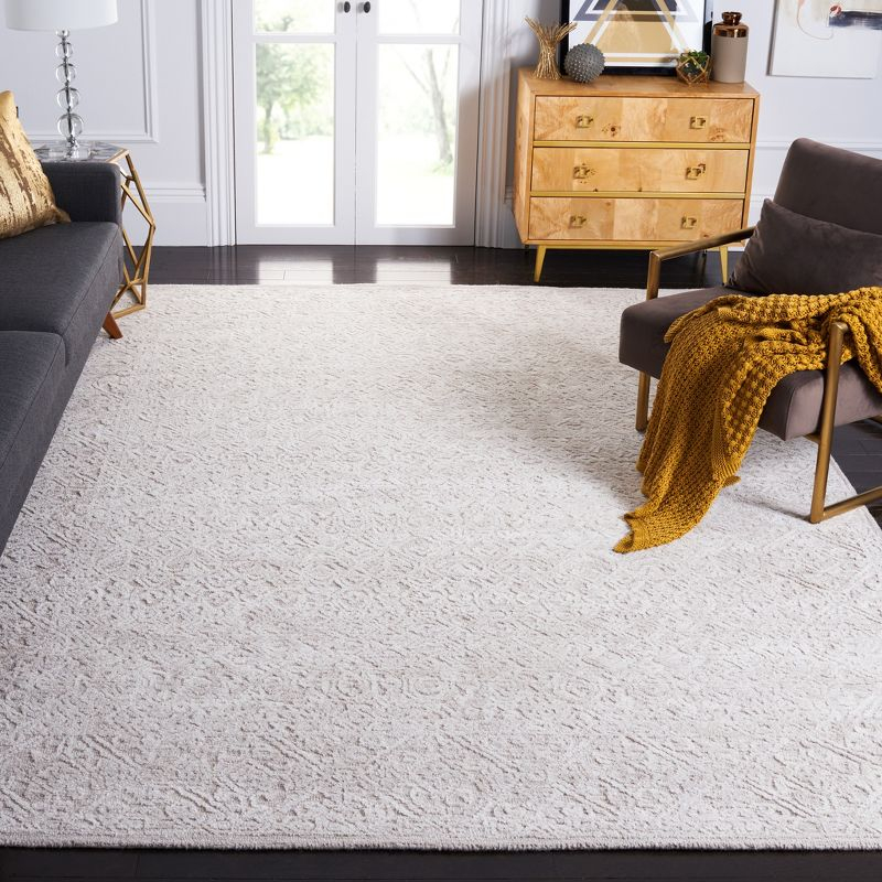Martha Stewart Hand Tufted 70% Wool, 20% Viscose, And 10% Cotton Southwestern Rug