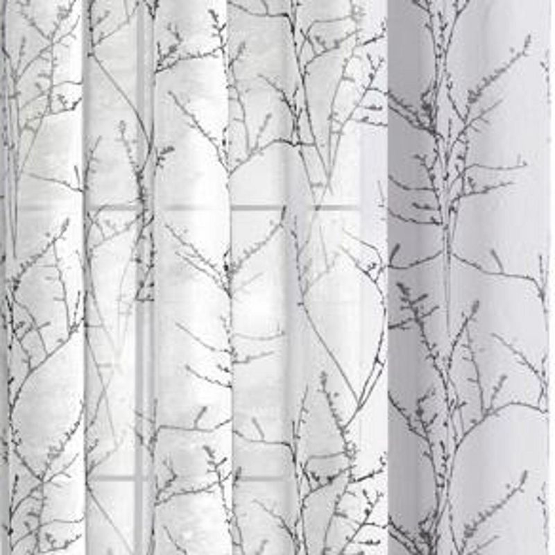 Commonwealth Lisette Grommet Curtain Panel Window Dressing - 52x84", White