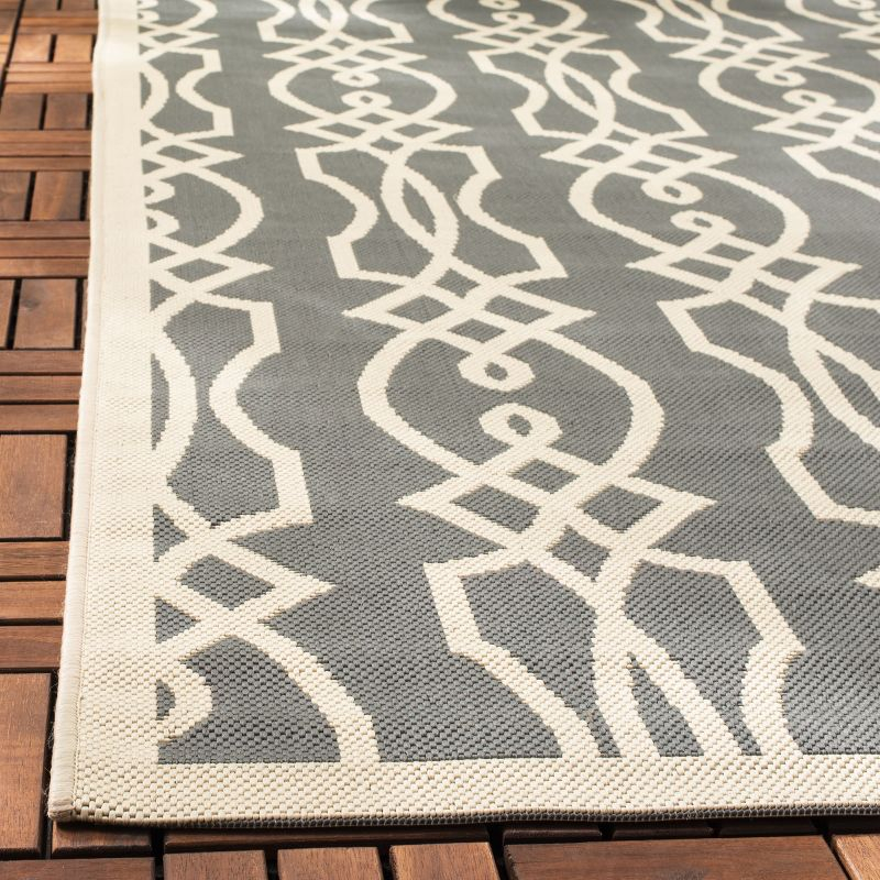 Martha Stewart Villa Screen - MSR4220 - Indoor Power Loomed Runners - Cement - 2'7"x8'2"