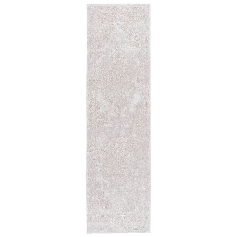 Reflection RFT664 Power Loomed Indoor Runner Rug - 2'3"x6' - Creme/Ivory - Safavieh