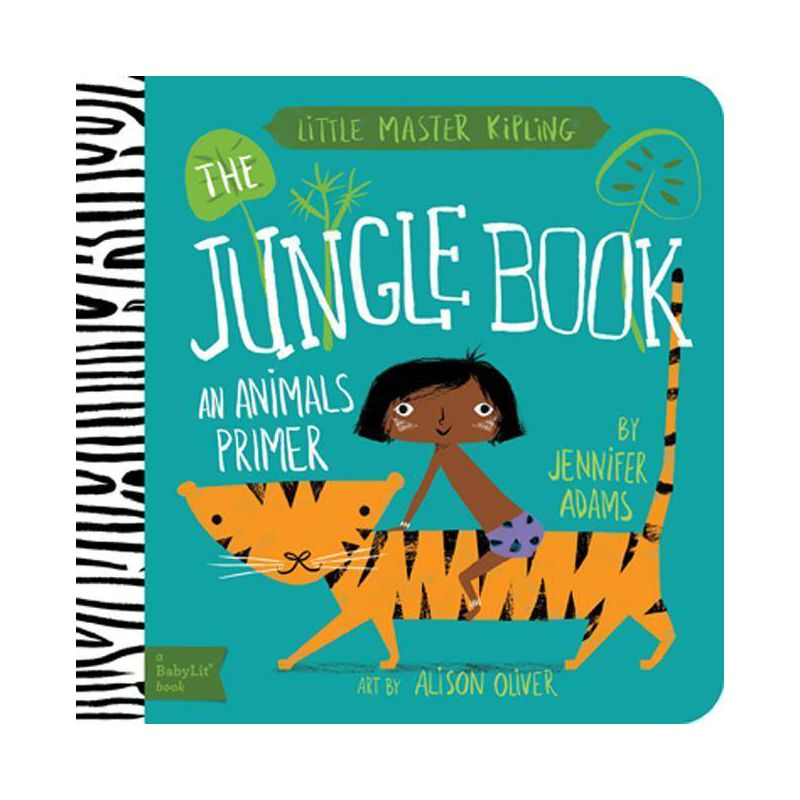 The Jungle Book - (Babylit) by  Jennifer Adams (Board Book)