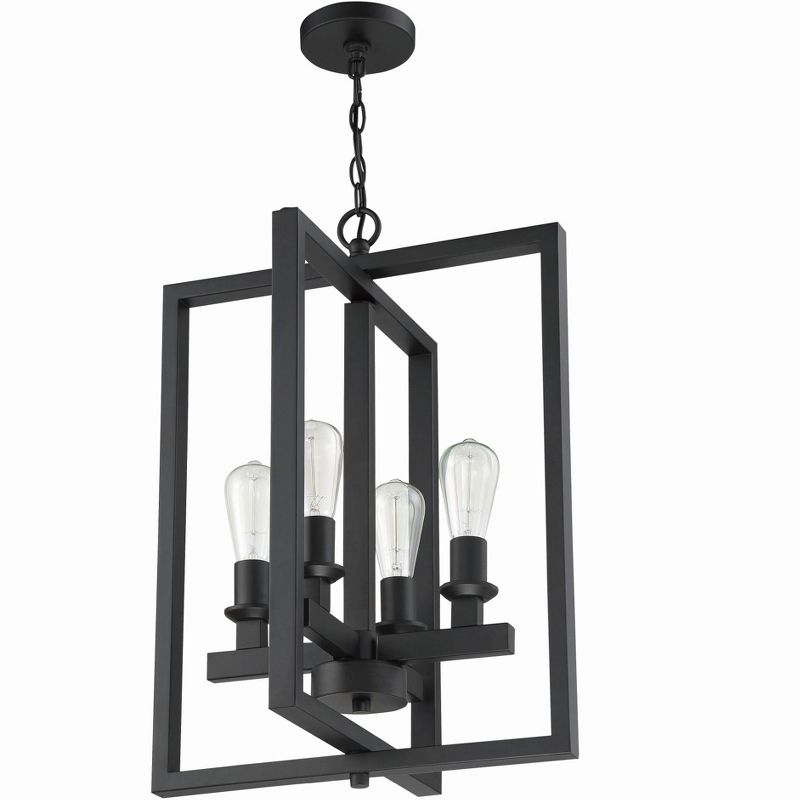 Craftmade Lighting Chicago 4 - Light Chandelier in  Flat Black
