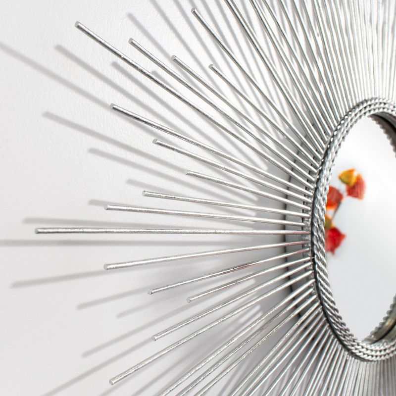 Emme Sunburst Mirror - Silver - Safavieh