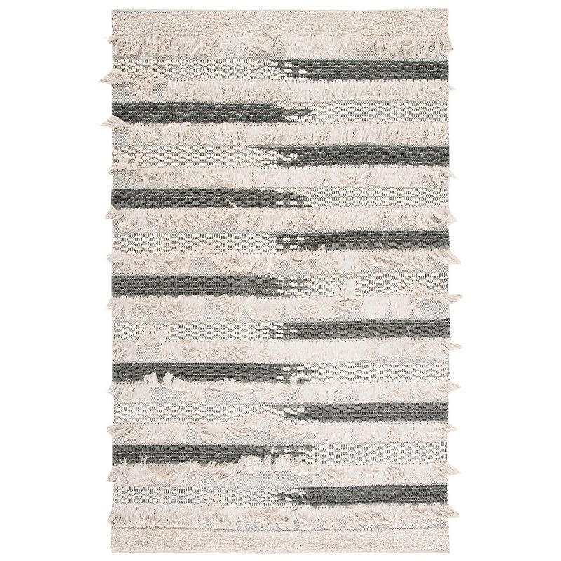 Natura NAT655 Hand Woven Accent Rug - Beige/Grey - 3'x5' - Safavieh.