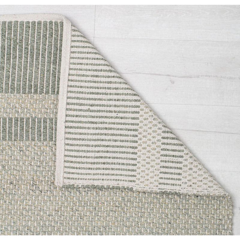Rugs America Daphne DN10A Farmhouse Border Area Rug for Dining Room Rug Neutral Rug Living Room Rug Kitchen, 8'x10'