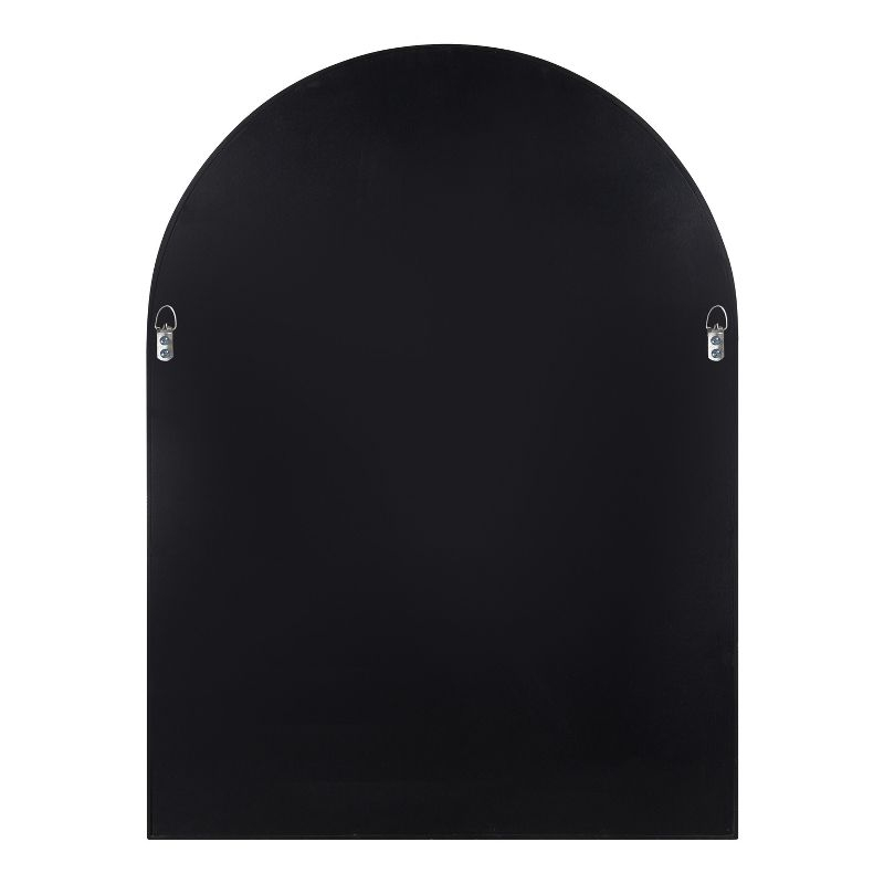 Kate & Laurel All Things Decor 24"x32" Valenti Mid-Century Modern Arched Wall Mirror: Includes Mounting Hardware