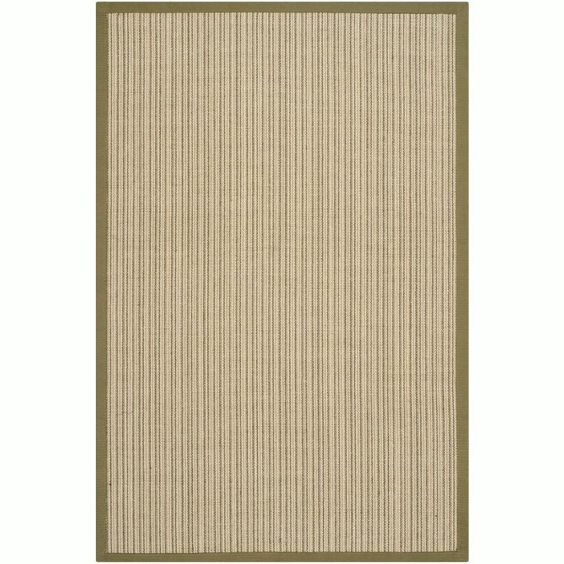 Natural Fiber NF442 Power Loomed Indoor Accent Rug - Green/Green - 3'x5' - Safavieh.