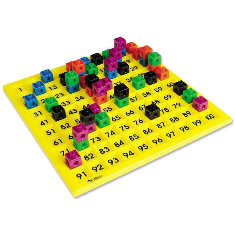 Learning Resources Hundred Number Board, Plastic, Ages 5+
