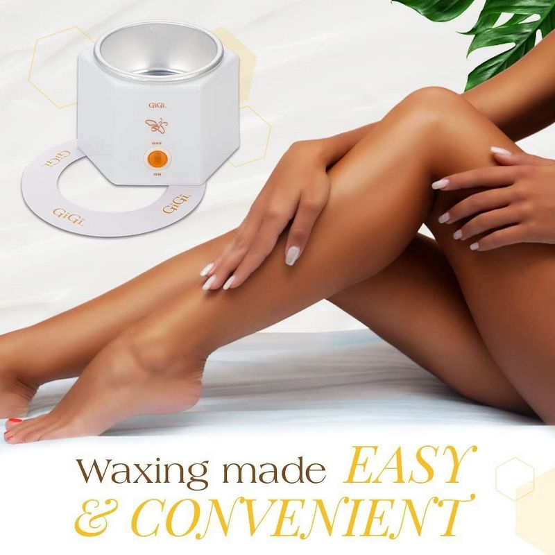 GiGi SPACE SAVER Hair Removal Wax Warmer for 8, 14, and 18-oz Cans (Super Compact)