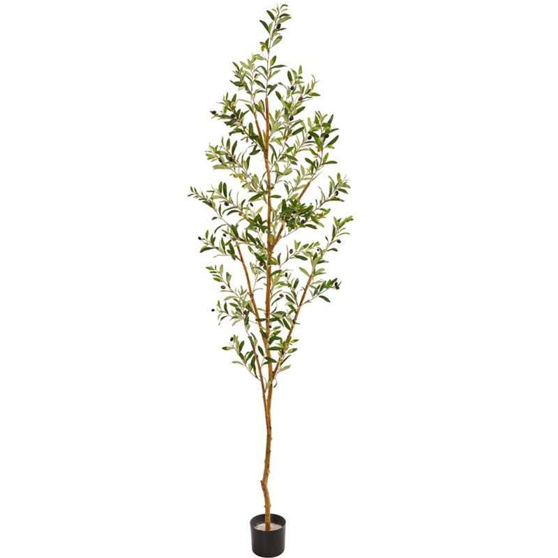 Nearly Natural 82-in Artificial Olive Tree
