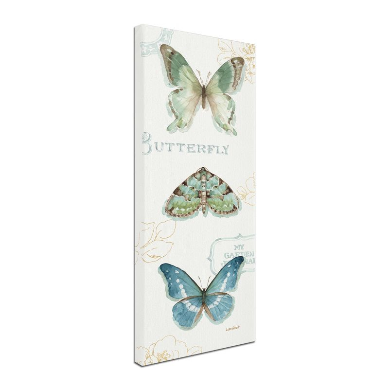 Trademark Fine Art -Lisa Audit 'My Greenhouse Butterflies VI' Canvas Art