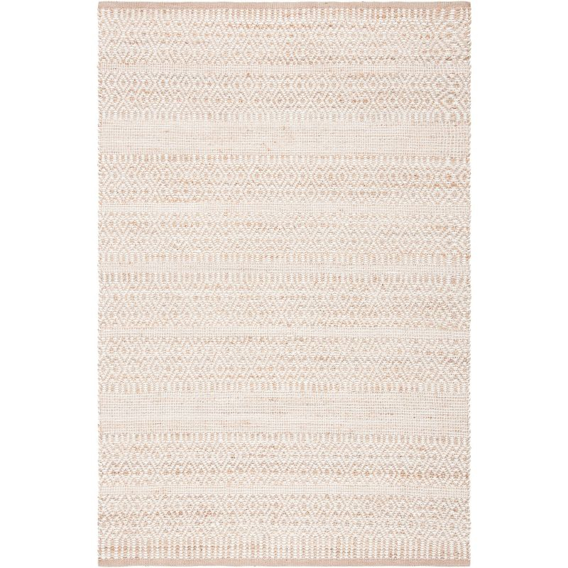 Natural Fiber NF829 Hand Woven Area Rug - Natural/Ivory - 3'x5' - Safavieh.