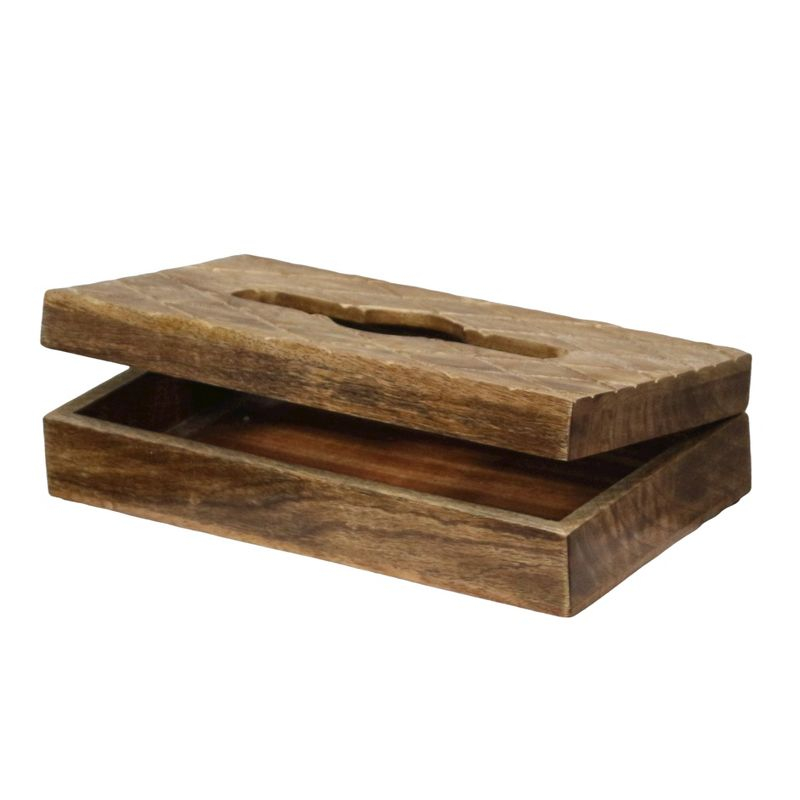 Vintiquewise Modern Decorative Paper Facial Tissue Box Holder for Kitchen, Dining Room, and Office