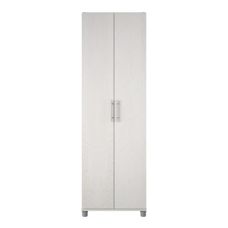 Camberly 24" Utility Storage Cabinet, Ivory Oak