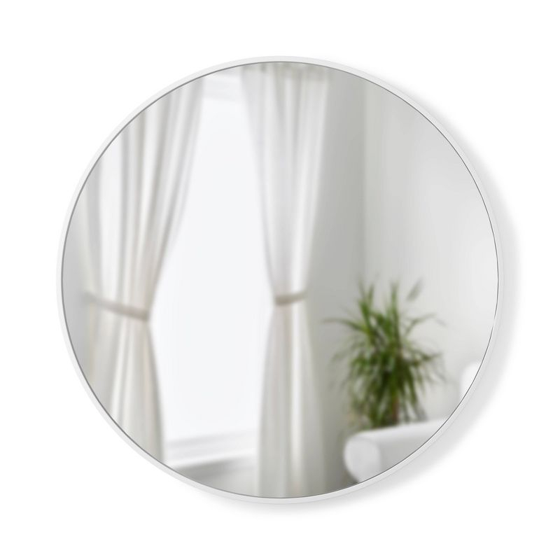 Hub Rubber Round Mirror