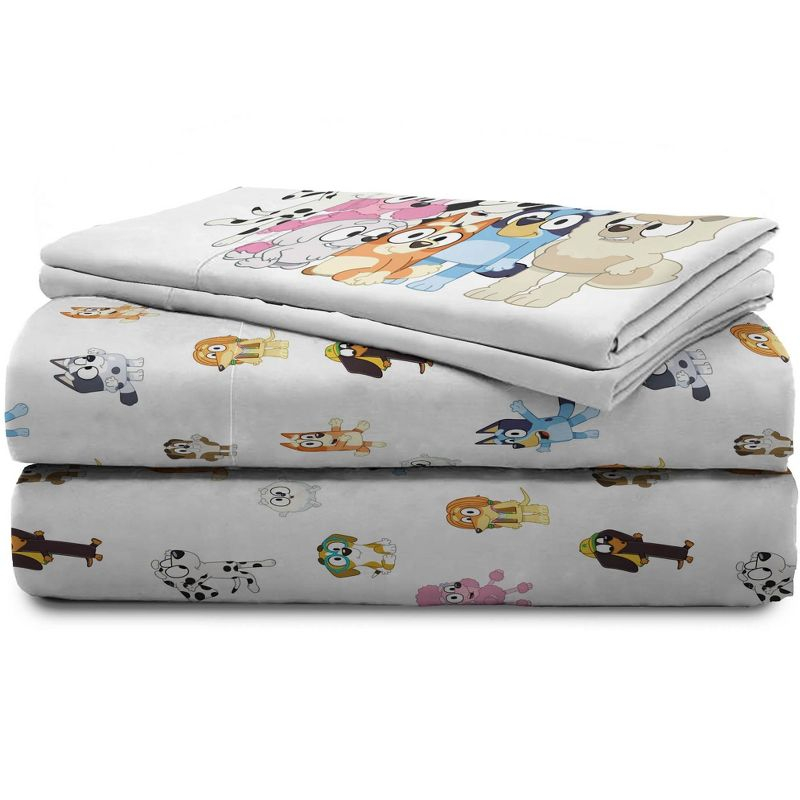 Sunny Side Up Bluey Twin Sheet Set