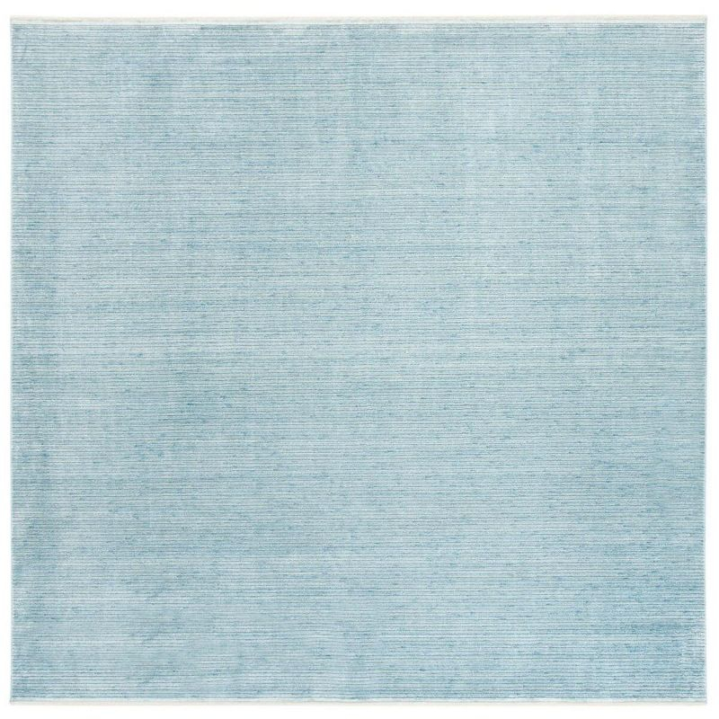 Dream 500 DRM500 Power Loomed Indoor Area Rug - Turquoise/Grey - 6'7"x6'7" - Safavieh
