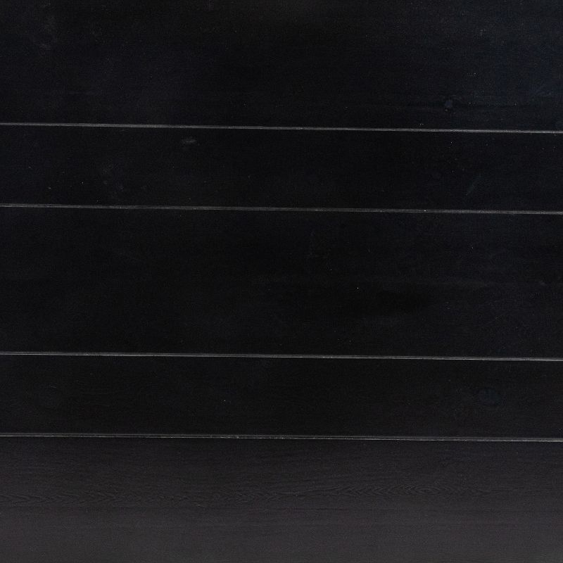 Flash Furniture HERCULES 46" x 30" Rectangular Black Wash Solid Pine Farm Dining Table