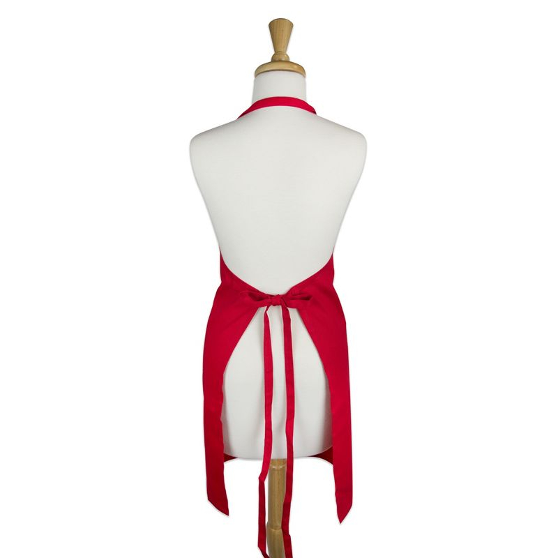 Design Imports  Chino Chef Apron Tango Red