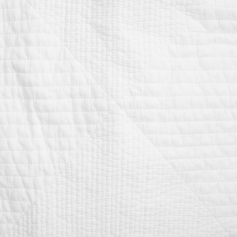 carol & frank Graham White Queen Quilt