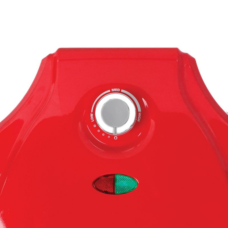 Betty Crocker BC-4958 Kosher Temperature Control Pizza Maker, 12 inch, Red  12"