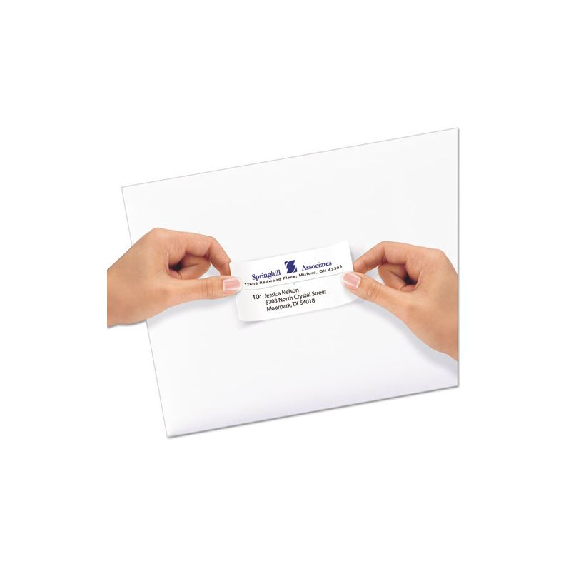 Avery Repositionable Shipping Labels, Sure Feed Technology, Repositionable Adhesive, 2" x 4", 250 Labels (58163)