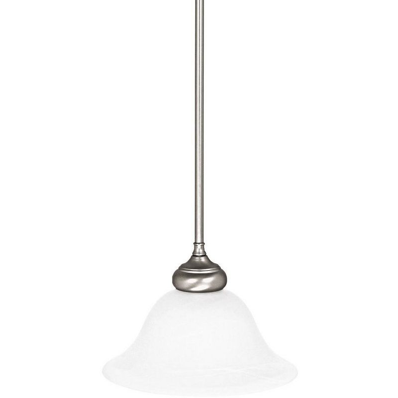Capital Lighting Samuel 1 - Light Pendant in  Matte Nickel
