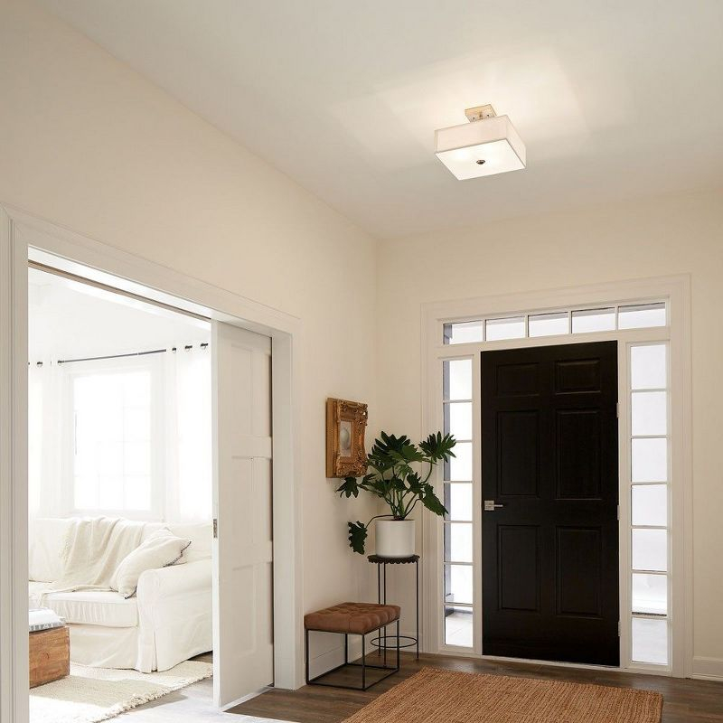 Kichler Lighting Shailene 3 - Light Semi-Flush Mount in  Brushed Nickel