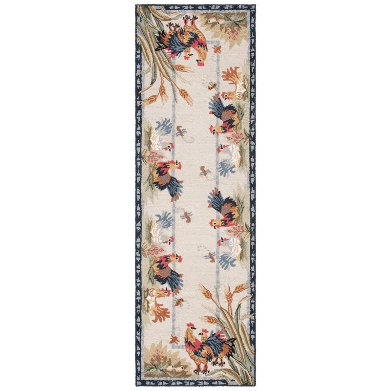 Chelsea HK56 Handmade Accent Rug - 2'6"x4' - Ivory - Safavieh