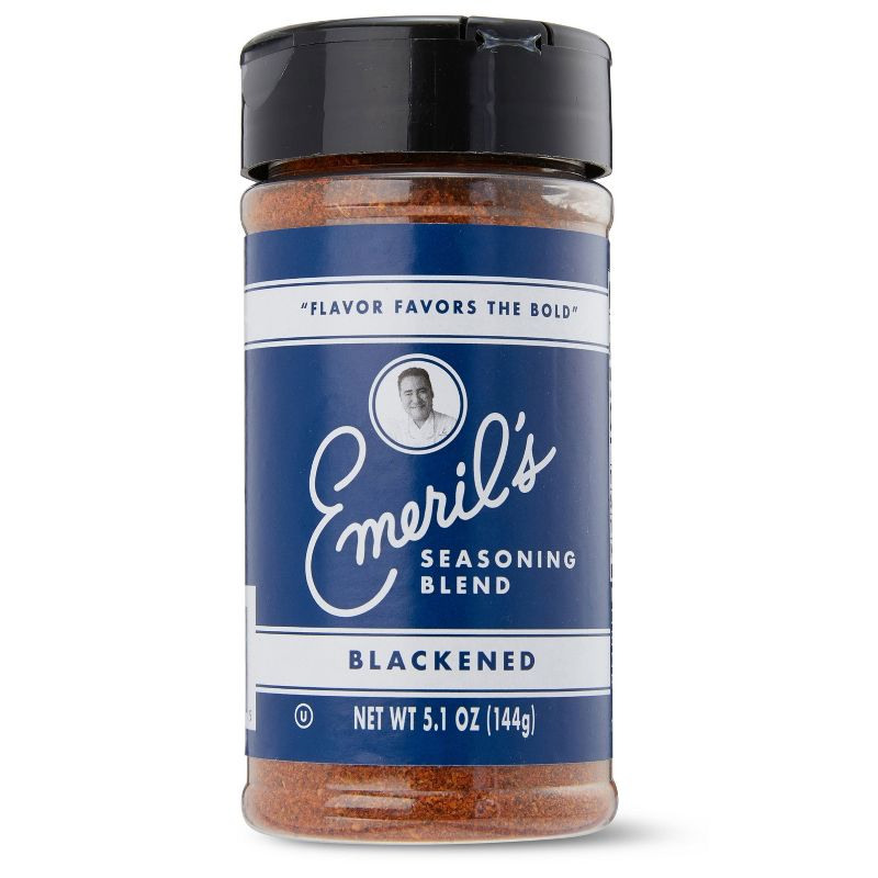 Emeril Lagasse 5 Oz, 3-Pack and 6-Pack Seasoning Blend: Original Essence, Cajun, Blackened, Chicken Rub, Steak Rub and Rib Rub (1-PK Blackened)