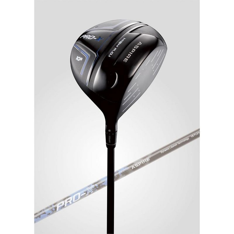 Aspire PRO-X 19 Piece Men's Complete Right Hand Golf Club Package Set - Tall Size