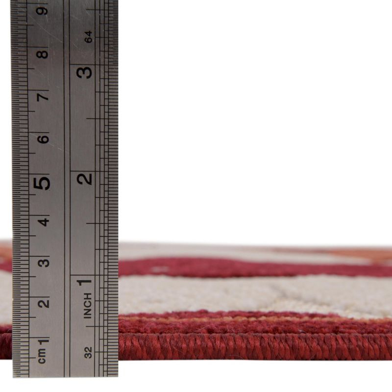 Unique Loom 9' 0 x 12' 2 Terracotta Outdoor Botanical Augusta Area Rug