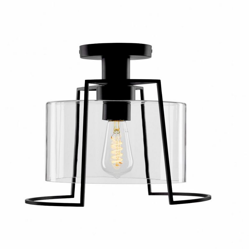 Cere Glass Semi Flush Mount