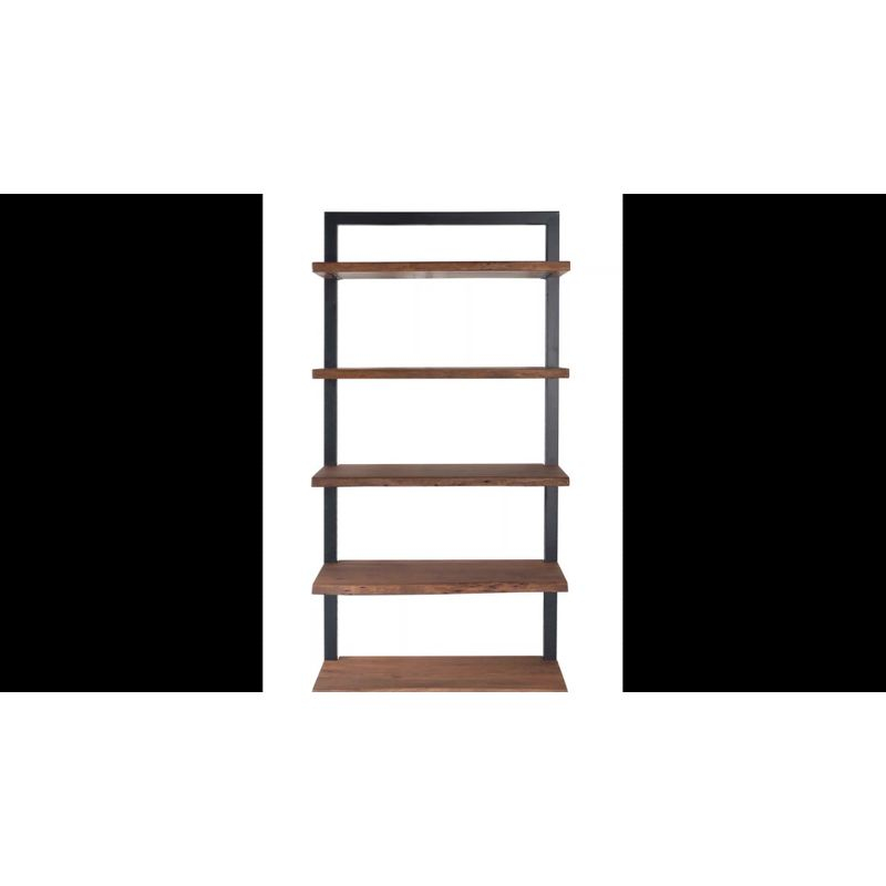 75&#34; Sequoia Bookcase Brown - Treasure Trove Accents
