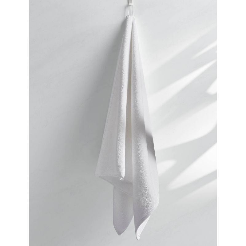 6pc Osaka Towel Set White - Cassadecor
