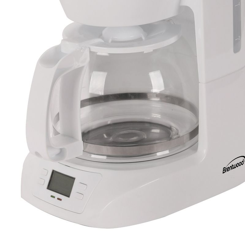 Brentwood 10-Cup Digital Coffee Maker (White)