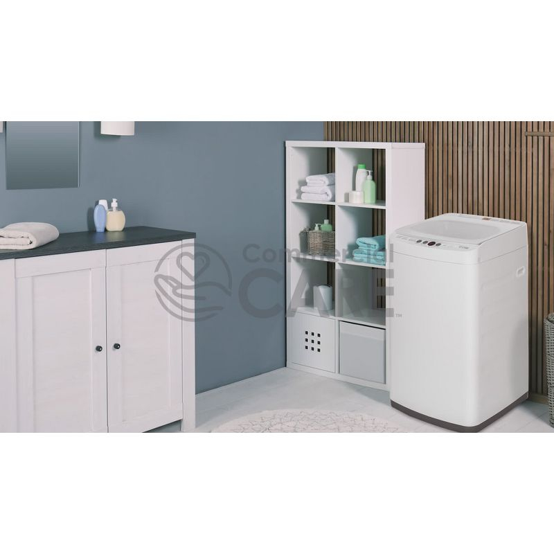 Commercial Care 0.9 Cu. Ft. Portable Washing Machine, Compact Washing Machine with 6 Wash Cycles