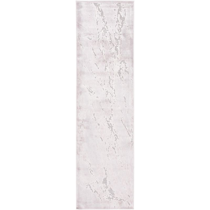 Paradise PAR884 Power Loomed Runner Rug - Light Grey/Blush Pink - 2'2"x8' - Safavieh.