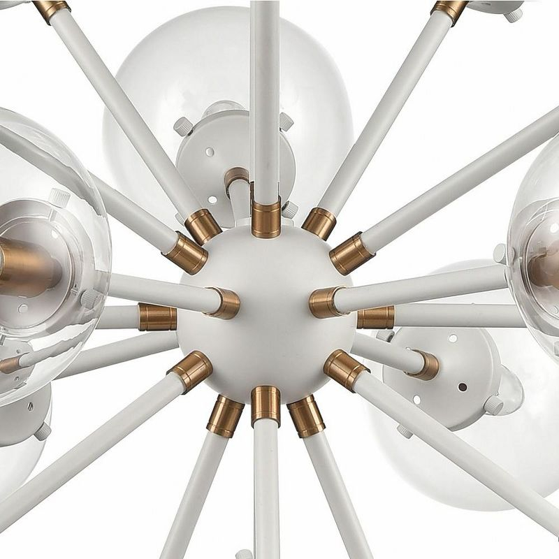 Elk Home Boudreaux 18 - Light Chandelier in  Matte White