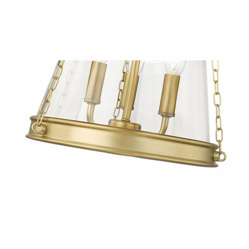 Z-Lite Prescott 3 - Light Pendant in  Rubbed Brass
