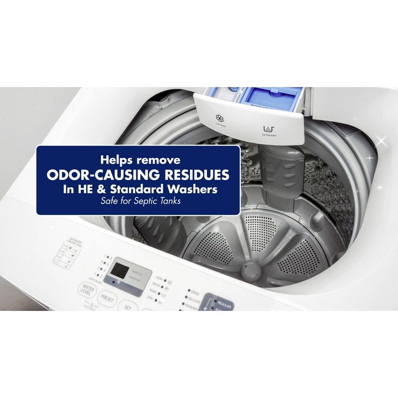 OxiClean Washing Machine Cleaner with Odor Blasters - 11.28oz/4ct