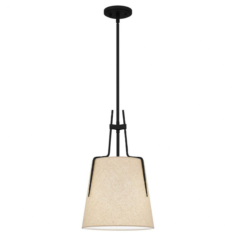 Quoizel Lighting Leona 1 - Light Pendant in  Matte Black
